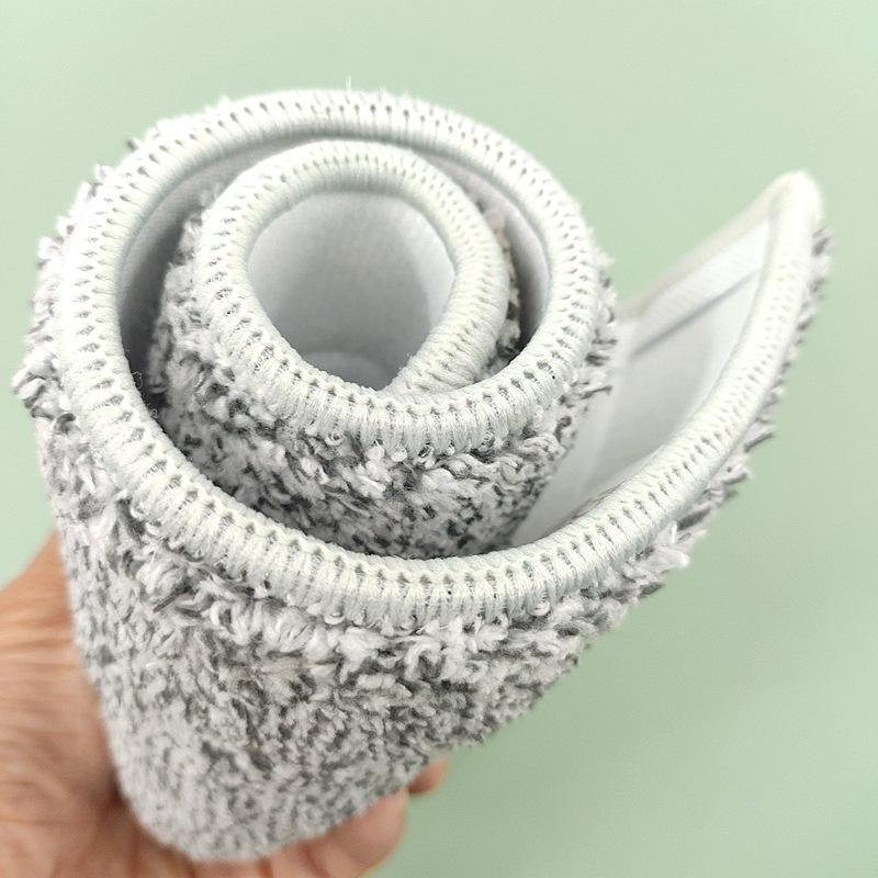 4/8Pcs Microfiber Mop Pad Washable Reusable Soft High Water Absorption Replacement Mop Head For Spray Mop Dust Mop Household