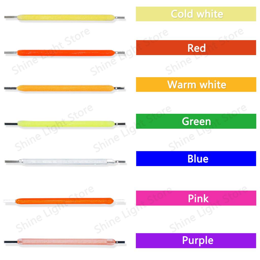 10~1200pcs 3V Filament LED 38mm LEDS Edison Light Bulb Decoration Home Wedding Party Camping Lighting Diod Accessories