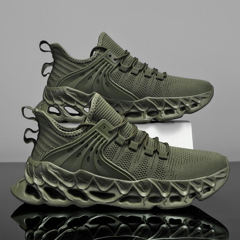 

Yrzl Men S Athletic Mesh Sneakers Lightweight Comfortable Running Shoes For Men Soft Sole Non Slip Casual Shoes Outdoor Walking 39