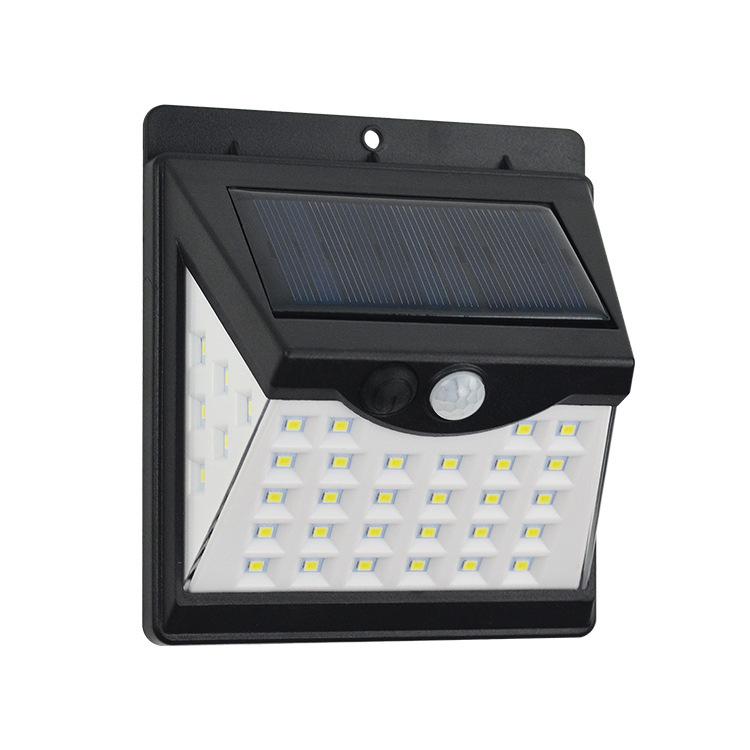 40-LED Solar Bewegungsmelder Außenwandleuchte für Gärten und Häuser