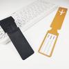 Fashion PU Luggage Tags Women Men Cute Luggage Tag Suitcase Tags Name ID Address Lable Bag Tags for Luggage Travel Accessories