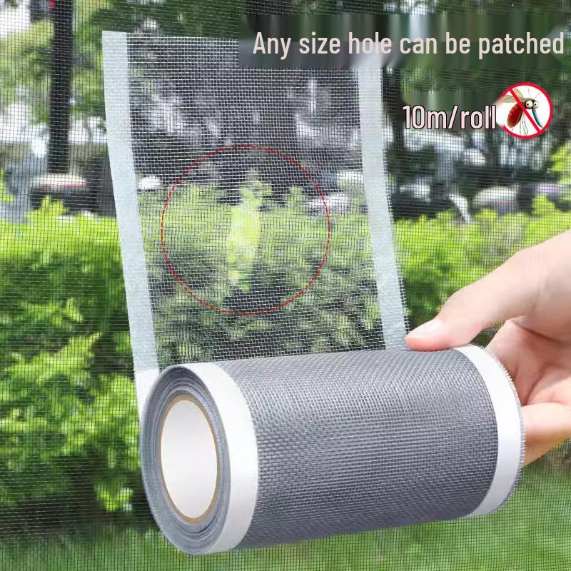 Self-Adhesive Insect Screen Repair Patch - Hole Patching & Filling Tool for Windows