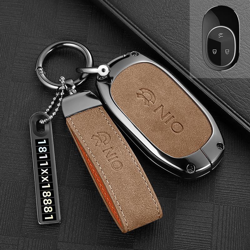NIO ET5/ET7/ES6/EC6/EC7 High-End Protective Key Case - Unisex Car Accessory