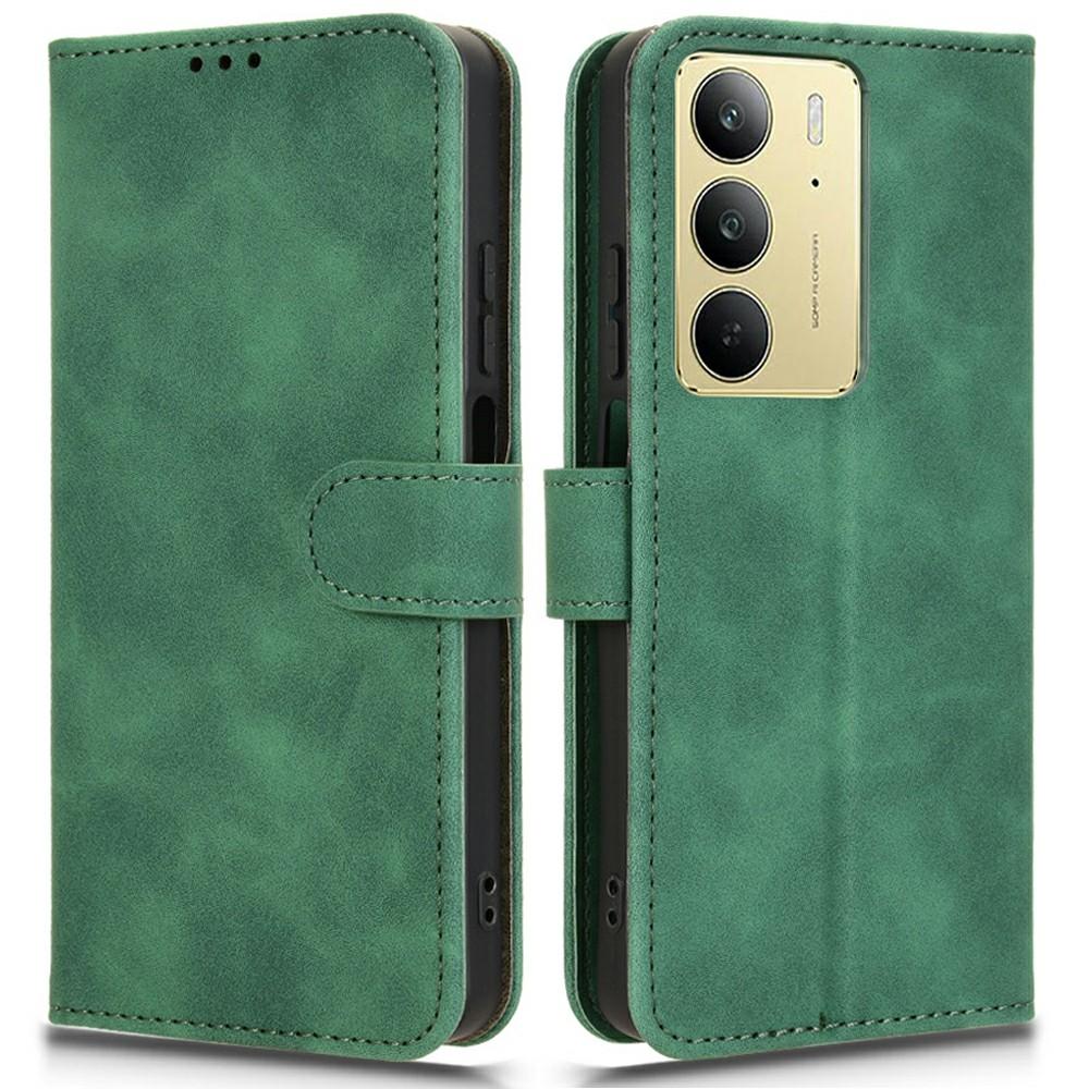 For Realme C75 4G Leather Case Skin Feel Anti Drop Wallet Flip Phone Cover