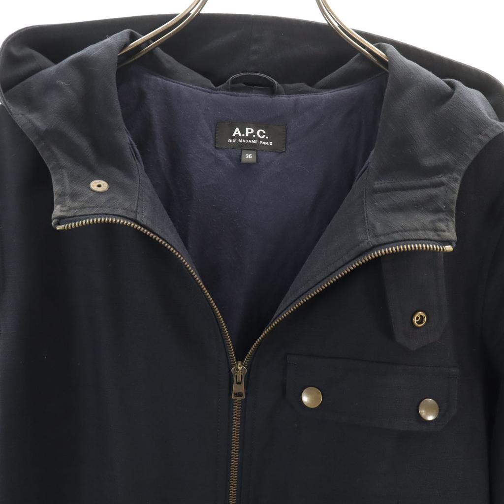 A.P.C. Coat 36 Navy Women Used