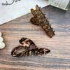 2026 Retro Tortoiseshell Heart Acetate Claw Clip Hair Accessory for Women's Updo