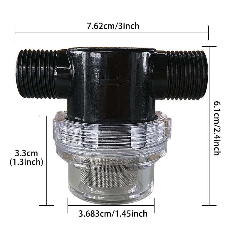 Garden Watering Hose Filter Agricultural Irrigation Impurity Prefilter Aquarium Water Pump Filter