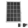 Camera Solar Charging Panel with Bracket 3W 5V Monocrystalline Silicon Type C Security Camera Solar 