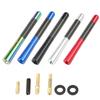 Carbon Fiber Car Roof Antenna with M3 M4 M5 M6 Screws 12cm Black Colorful Radio Aerial Antenna Universal Car Styling Accessories
