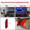 2PCS Car LED Reflector Light For Toyota Corolla Cross 2020 2021 2022 Rear Fog Lamp Bumper Brake Light Dynamic Turn Signal
