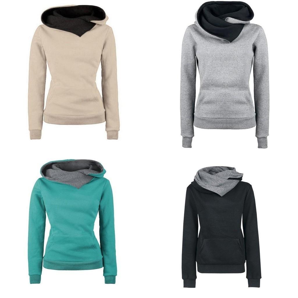 Premium Quality Women's Hooded Jumper Sweater For Comfortable Outdoor Activities