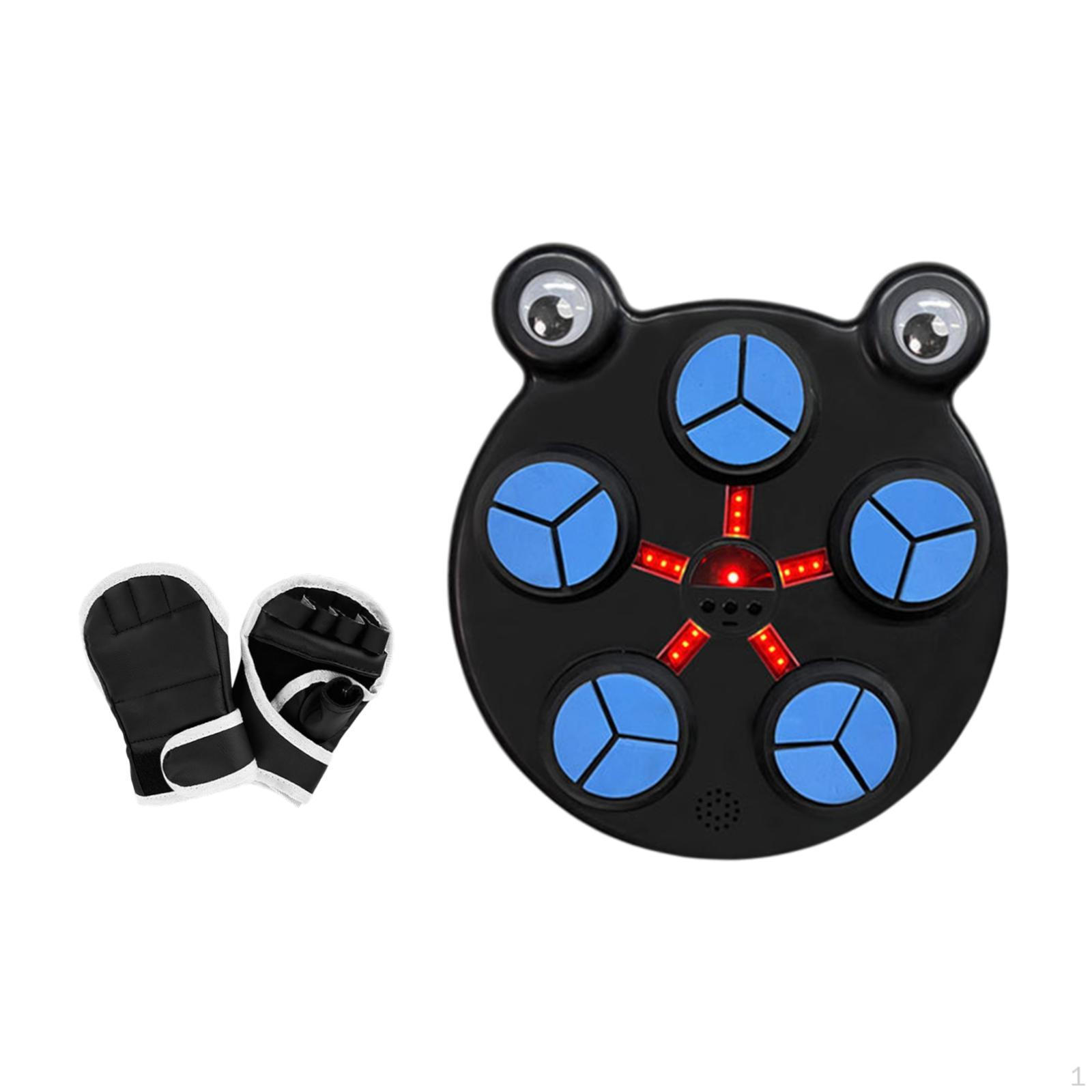 

Детский музыкальный боксерский тренажер Wall Target Trainer Reaction Universal Response Training для чёрный