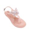 Fashion Comemore Clear Shoes Ladies Jelly Shoes Beach Vacation Sandals 2024 New Simple Trendy Flat Shoe Women Flip Flops Chaussure Femme