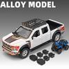 1/24 Ford F150 SVT RAPTOR Modified Version Alloy Model Car Toy Diecasts Metal Casting Sound and Light Car Toys For Children Vehicle