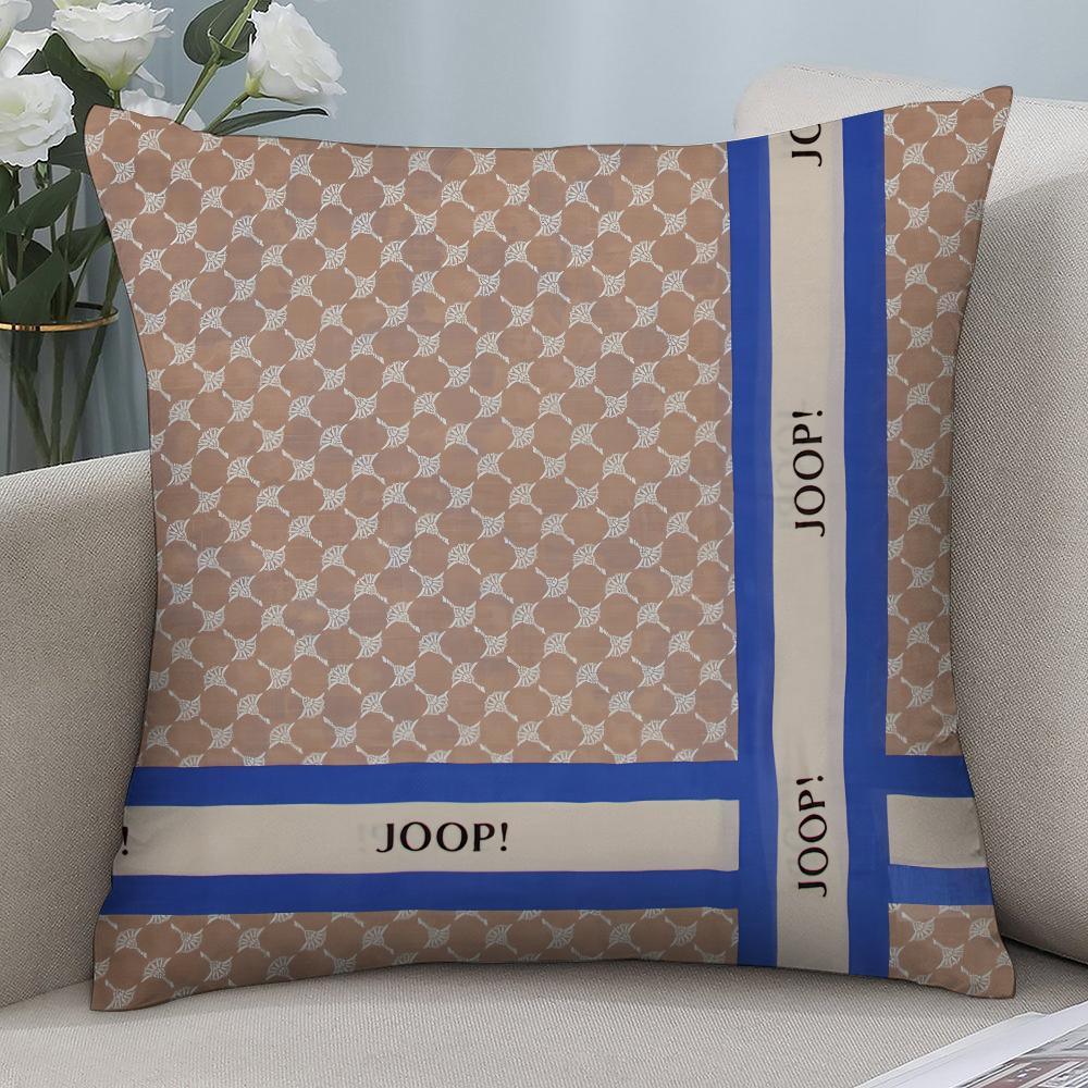 

Custom J-Joops Cool Pillow Case Short Plush Pillow Covers Sofa Decorative Gift Home Double-sided Printing Cushion Cover 16x16Inch