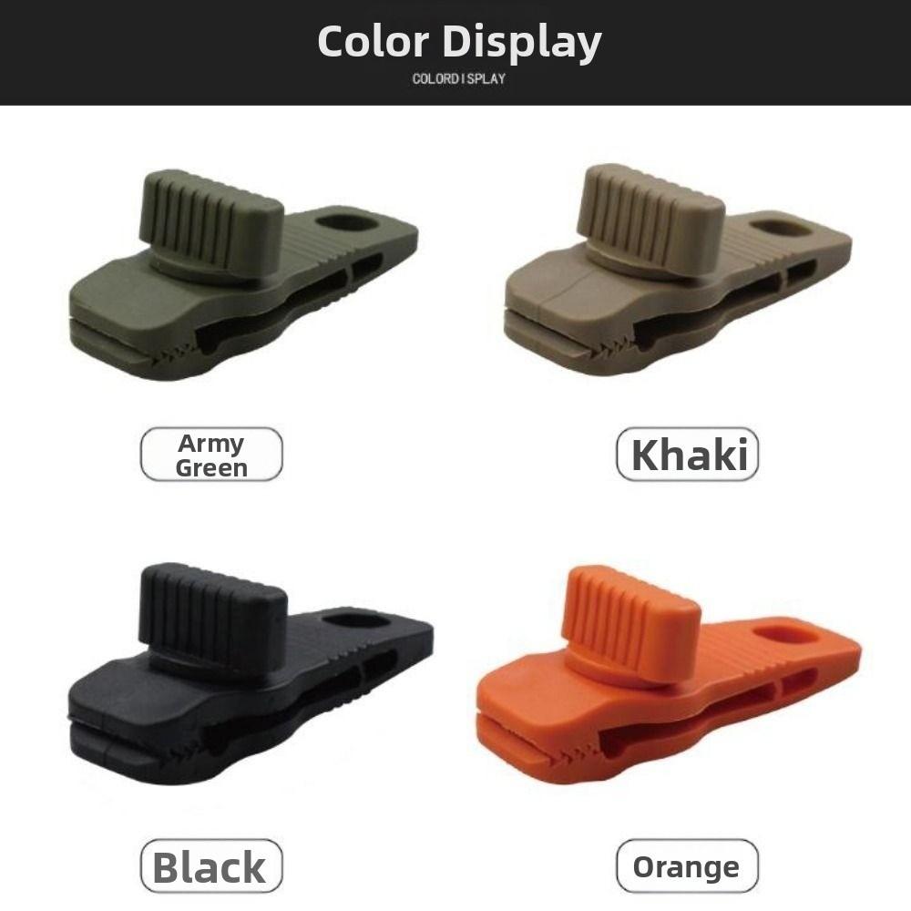 2pcs 2.5*8.5*3cm Camping Tent Clips 4 Colors Rotate Jaw Grip New Tarpaulin Fixing Snaps