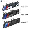 3D ABS Car Front Grille Badge Emblem Buckle For BMW M Logo M2 M3 M4 M5 M6 F48 G01 E84 E83 F39 F10 F30 Car Styling Accessories g1