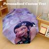 8‑Rib Automatic Umbrella, Zoey Design Foldable Umbrella for Sun Rain Protection Travel