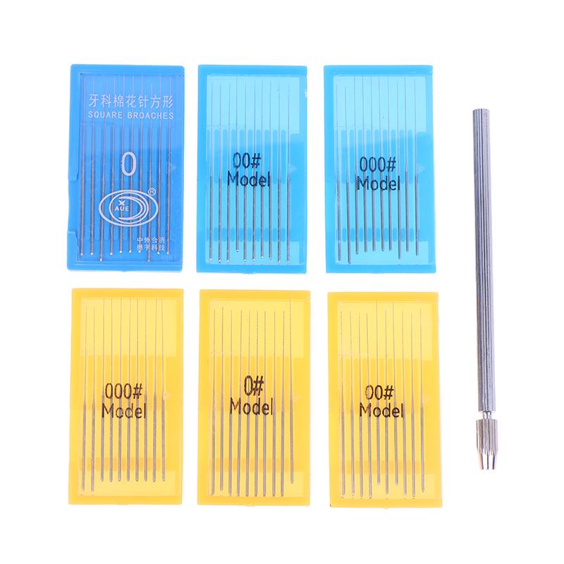 Aguja de Extracción de Pulpa Dental Limas Endodónticas para Conducto Radicular Instrumentos de Acero Inoxidable Herramienta