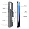 Applicable Magnetic Skin-Feel Protective Case for Apple iPhone 16e - Frosted Back Cover.