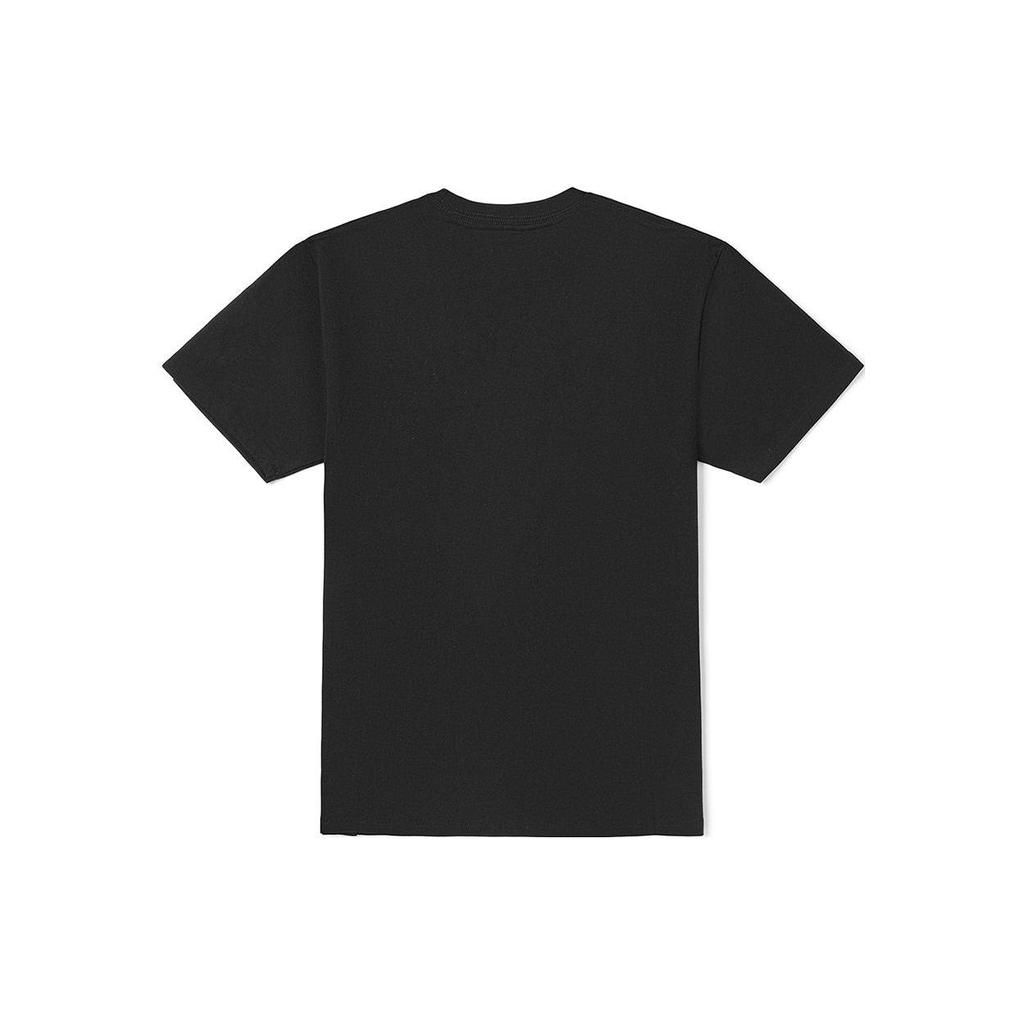 Vans T Shirts Unisex Black Crew Neck Moderate Straight Fit VN0A7S5XBLK