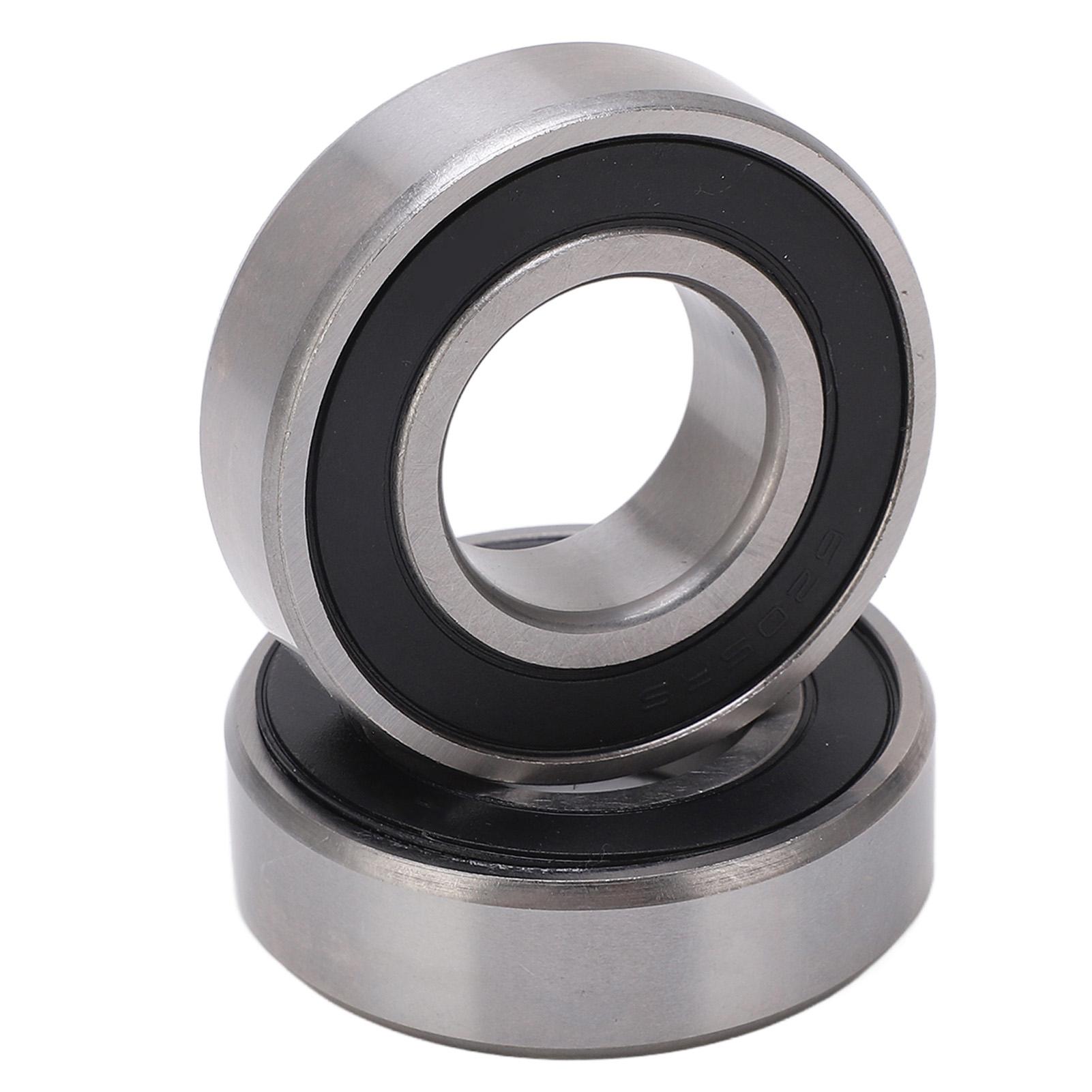 

2 шт. Кульковий підшипник глибокої канавки Двосторонній захист Гумове ущільнення Передача потужності 6205RS