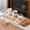 Shangqi 11-Piece Ceramic Travel Tea Set