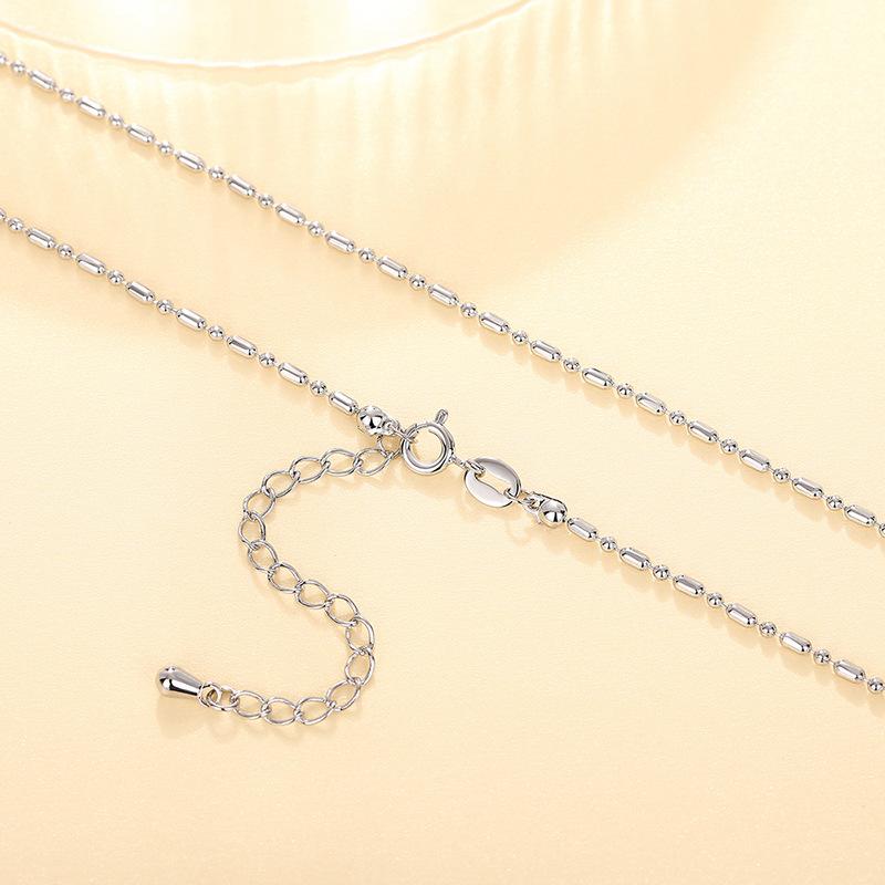 Fashion Box Chain Cross Chain Water Wave Chain Snake Bone Chain Melon Seed Chain Lip Chain Accessories Women'S Collarbone Chain