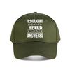 Inspirational Religious Quote Vinyl Sticker Baseball Cap Fashion Unisex Sunhat Womens Outdoor Sports