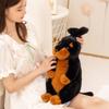 45Cm Cartoon High Quality Sitting Dachshand Dog Plush Doll Pillow Soft Big Ears Dog Animal Stuffed Toy Home Decor Gift For Kids