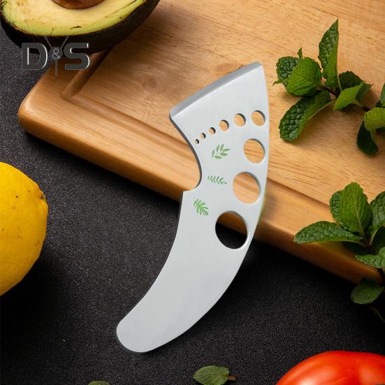 Herb Stripper with 9 Holes Ergonomic Design Corrosion-Resistant Vegetable Leaf Stripping Tool Stem Remover Kitchen Gadget