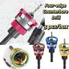 5pcs/box Adjustable Depth Countersink Drill Bit Zinc Zinc Alloy Drill Bit  Concealed Screw Installation