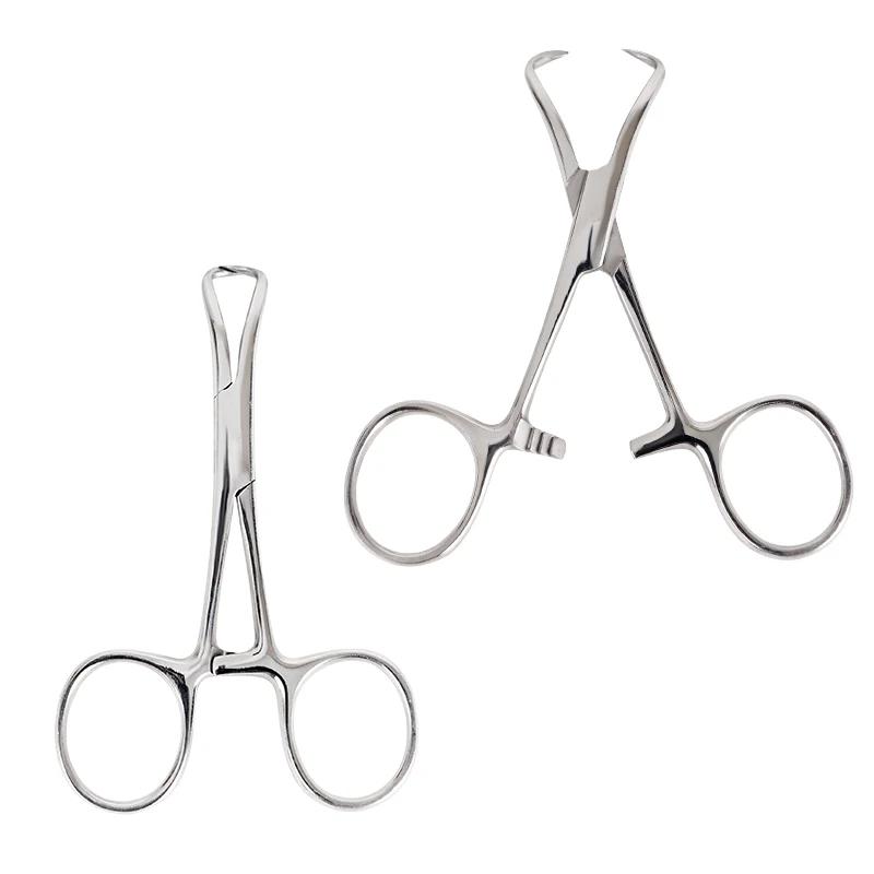 

Стоматологическая хирургическая ткань, зажим для полотенец, щипцы из нержавеющей стали, 90 мм, фиксированные плоскогубцы для ткани