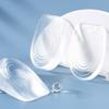 1Pairs Silicone Gel Height Increase Insole Heel Lifting Inserts Shoe Foot Care Protector Elastic Cushion Arch Support Unisex