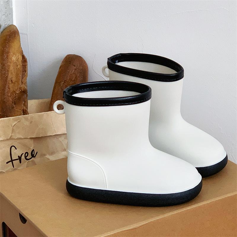 Leichte, wasserdichte Gummistiefel für Kinder - Rutschfest, Abriebfest, Flachsohlig, Cartoon-Design für Jungen und Mädchen