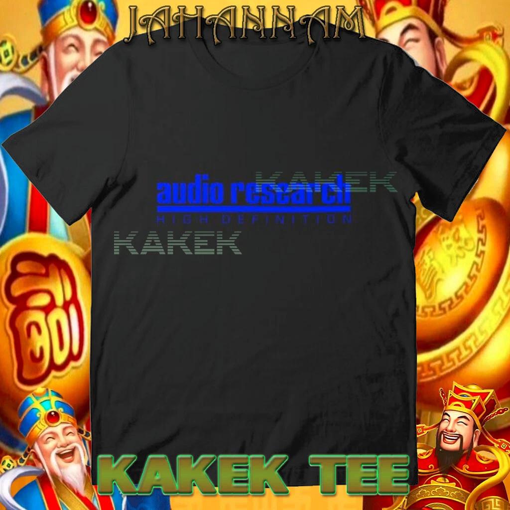 New Audio-Research blue Logo American T shirt Funny Size S to 5XL L