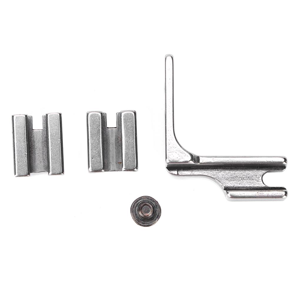 2 Set Gathering Foot P950 Industrial Sewing Machine All Metal Presser Foot Accessory