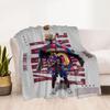 Lamine Yamal's Spanien Fußballstars Decke Bequem Perfekt für Sofa Bett Couch für Alle Anlässe Modern Ideales Geschenk Für Geburtstag Valentinstag