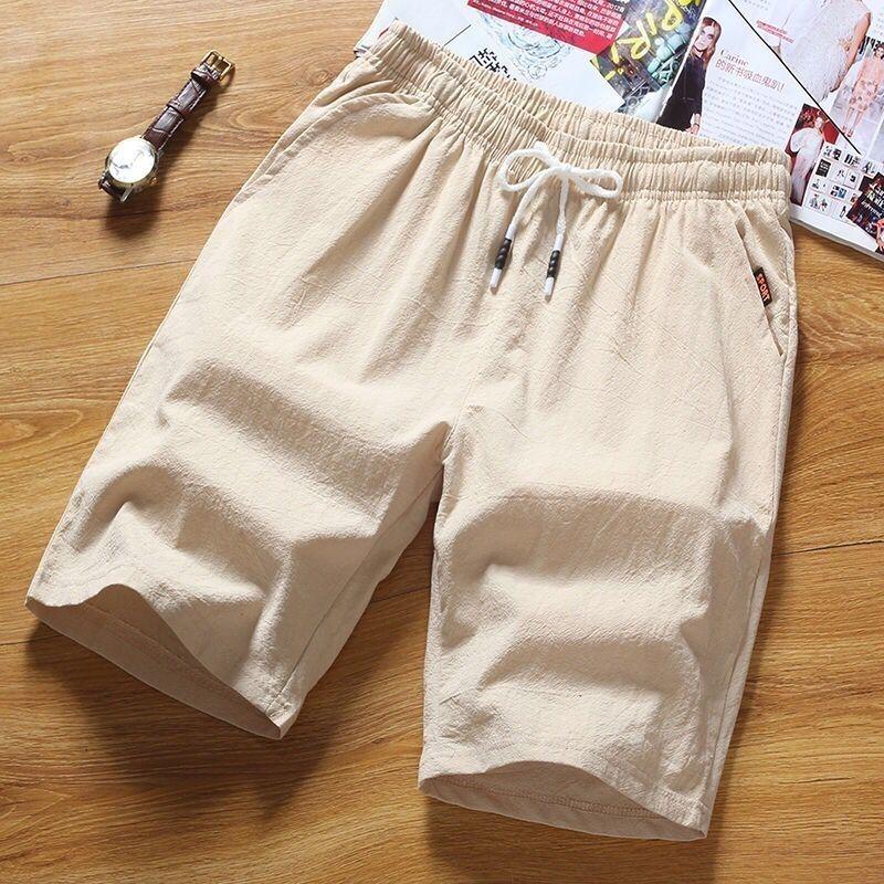 Men's Sports Shorts Outdoors Beach Male Shorts Split Design Breathable Fabric Sweatpants