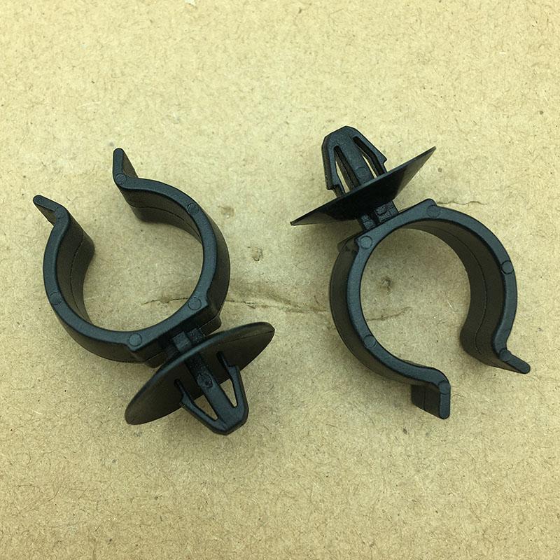 10pcs For Automobile Engine compartment chassis under guard oil pipe line line soft water pipe harness bracket clips