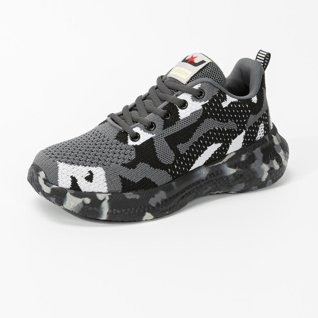 Casual fly-woven mesh breathable shoes student army training shoes liberation shoes