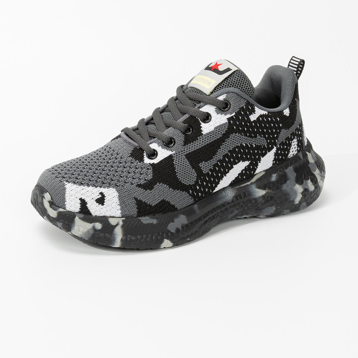 

Casual fly-woven mesh breathable shoes student army training shoes liberation shoes 36