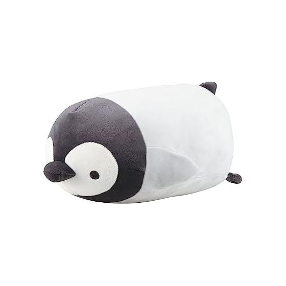 Подушка-валик Livheart Marshmallow Aquamie Penguin (Общая длина приблизительно. 28см) Плюшевая игрушка Пушистая 18207-82