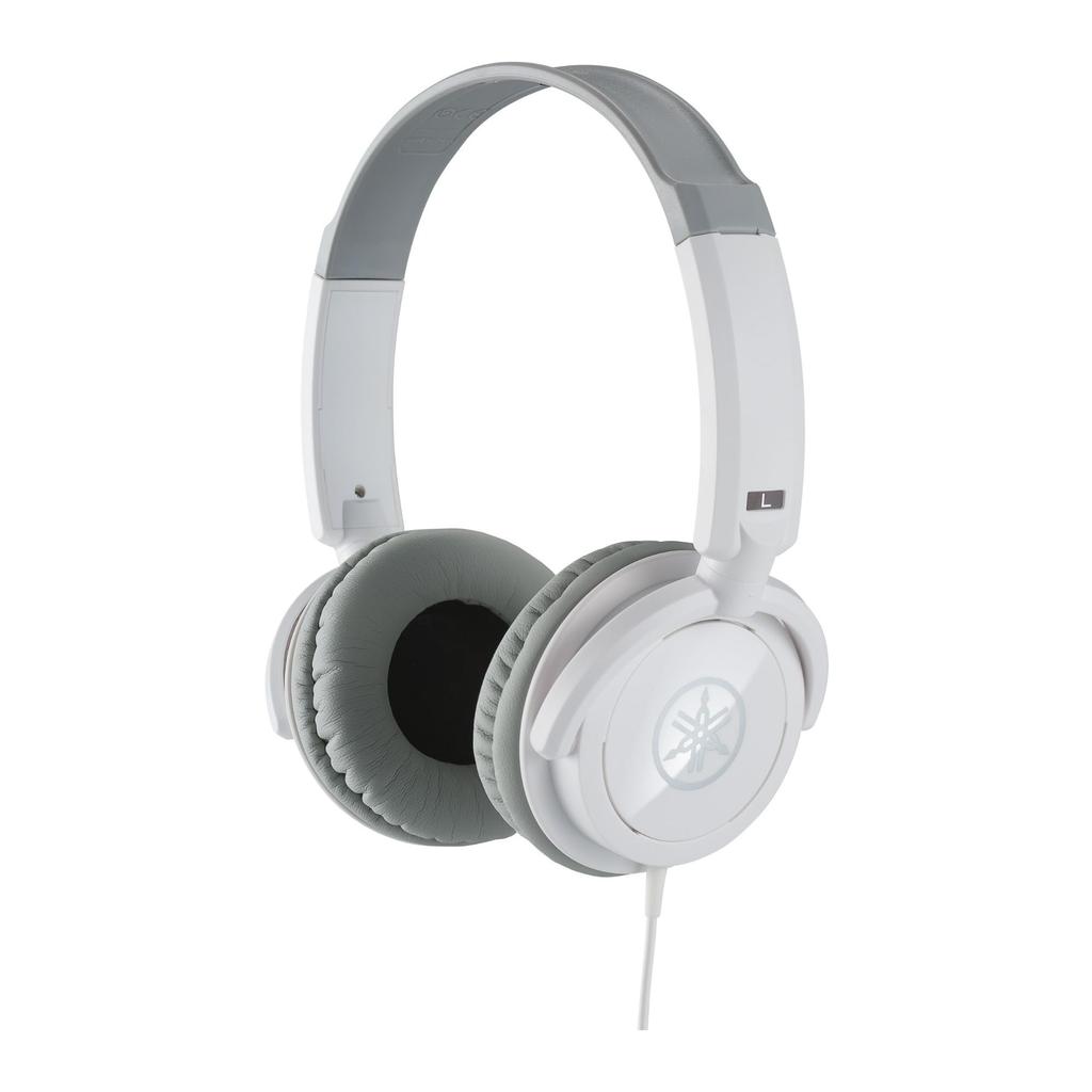 Yamaha Dynamic Closed Back Headphones White HPH-100WH