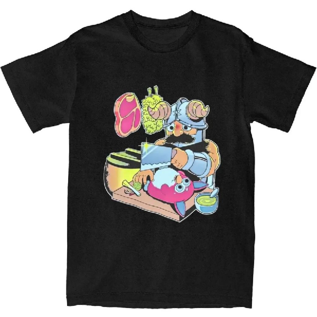 Cotton Harajuku Tshirt For Adult Short Sleeves Tops Senshi Anime Dungeon Meshi T-Shirt Beach Delicious In Dungeon Y2K T-Shirts