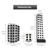Accelerator Brake Footrest Pedals Pad Cover For Mercedes Benz C-Class 2015-2018