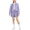 Nike Sportswear SS25 Oversized Stand Collar Fashion Casual Versatile Jacket Women Jacket Purple HJ1000527
