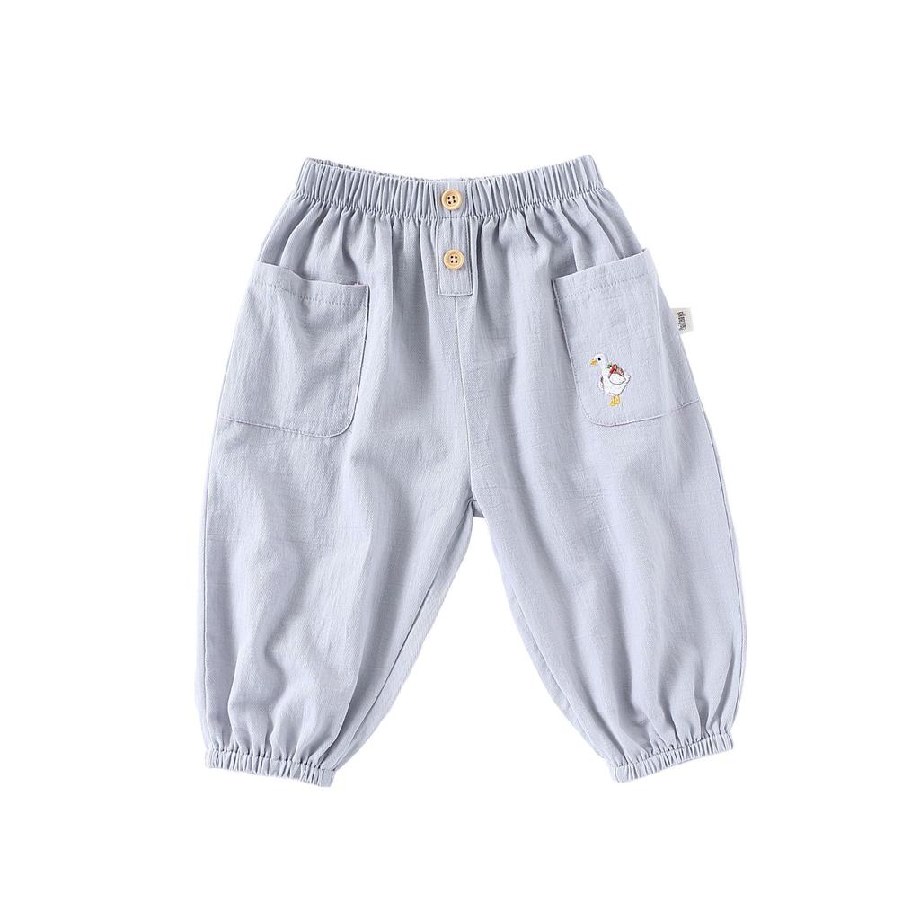 Baby Cotton Anti-mosquito Pants Ins Autumn New Male and Female Baby Air-conditioning Leg Pants Children's Cotton Trousers