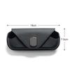 RPO5   Leather Car Magnetic Glasses Storage Case Sun Visor Flip Eyeglasses Organizer Box For Mercedes Benz GLC GLA GLB GLE GLS Sticker