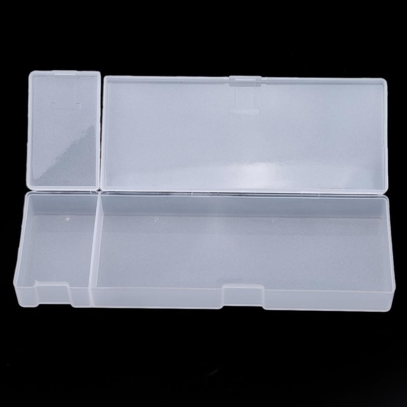 Translucent Extended Matte Pencil Box Storage Pen Bag Multi Functional Creative Simple Student Stationery Plastic Boxes Pen Box